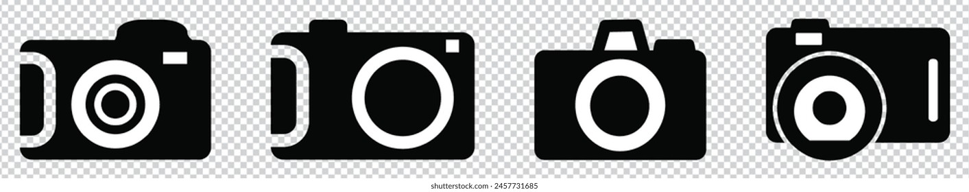 Camera icon vector illustration. photo camera sign and symbol. photography icon.eps 10