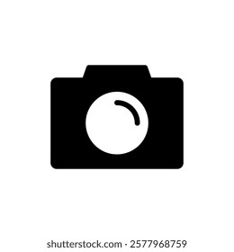 Camera icon vector illustration. photo camera sign and symbol. photography icon.