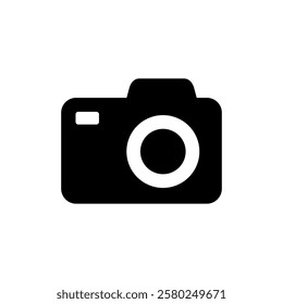 Camera icon vector illustration. photo camera sign and symbol. photography icon.