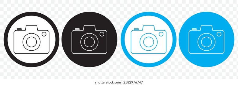 Camera icon vector illustration. photo camera sign and symbol. photography icon. Eps 10.