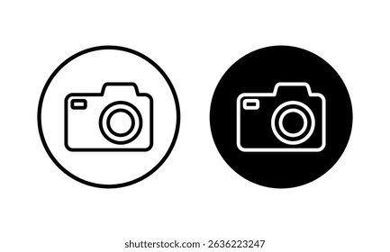 Camera icon vector illustration. photo camera sign and symbol. photography icon.