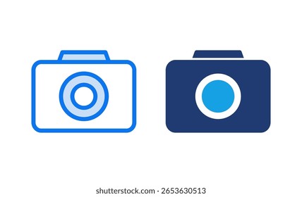Camera icon vector illustration. photo camera sign and symbol. photography icon.