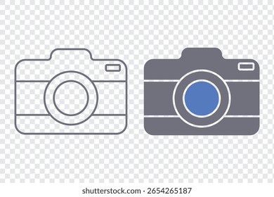 Camera icon vector illustration. photo camera sign and symbol. photography icon. Camera icon vector for web and mobile app.