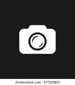 Camera icon vector illustration. Photo camera sign.