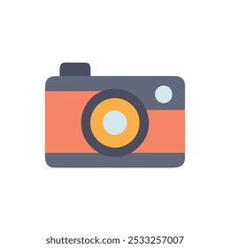 Estilo de Ilustración vectorial de icono de cámara