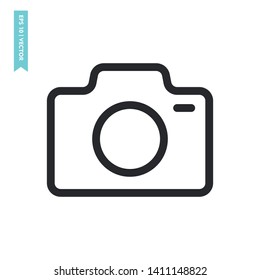 Camera Icon Vector Illustration symbol logo, eps 10