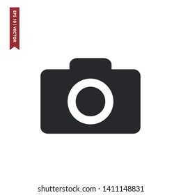 Camera Icon Vector Illustration symbol logo, eps 10