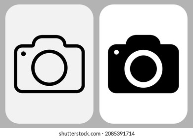 Camera icon in Vector illustration. Camera symbol for your website design, logo, app, UI.
