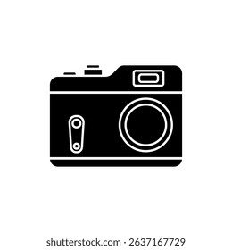 camera icon, vector illustration, symbol, design logo template pictogram, for ui or ux isolated on white for mobile app, editable