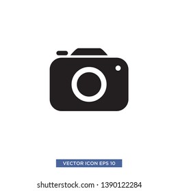 Camera icon vector illustration template