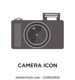 Camera icon vector isolated on white background for your web and mobile app design, Camera logo concept