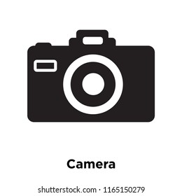 Camera icon vector isolated on white background, Camera transparent sign , vacation symbols