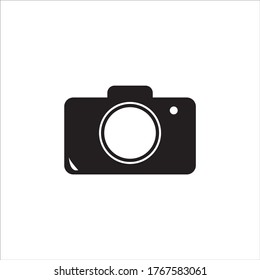 camera icon vector lens sign 