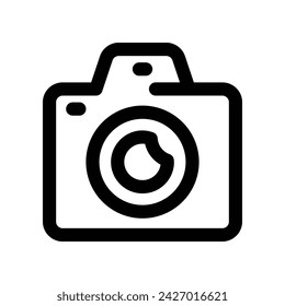 camera icon. vector line icon for your website, mobile, presentation, and logo design.
