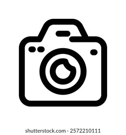 camera icon. vector line icon for your website, mobile, presentation, and logo design.