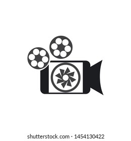 Camera icon vector logo design