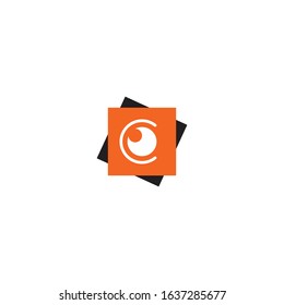 Camera icon vector logo design