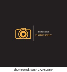 Camera icon vector logo design