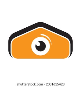 Camera icon vector logo design