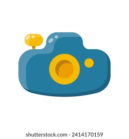 Estilo de ilustración de icono de cámara 