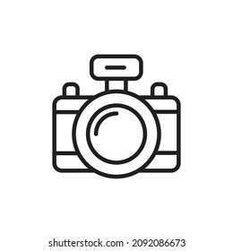CAMERA icon in vector. Logotype