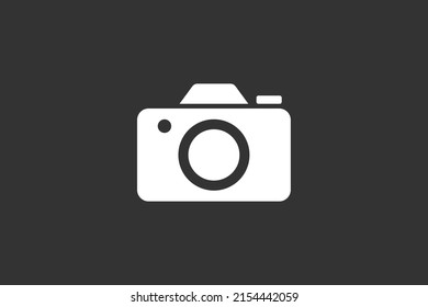 camera icon vector modern style.