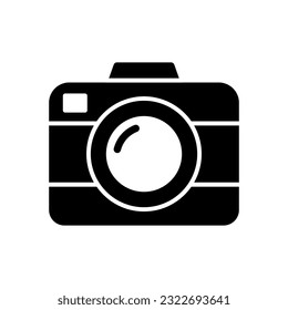 Camera icon vector on trendy design
