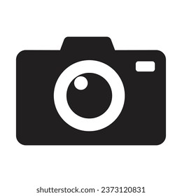 Camera icon vector on trendy style for design and print.