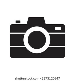 Camera icon vector on trendy style for design and print.