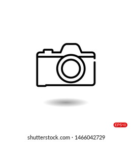 Camera Icon Vector on white background.vector design