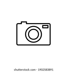 Camera icon vector. photo camera icon. camera photography icon.