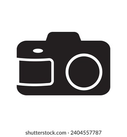 Kamerasymbol. Kamera-Vektorgrafik. Fotokamera-Symbol. Bildsymbol. Kamerasymbol für Ihre Website-Design, Logo, App, UI-Design. Vektorgrafik.