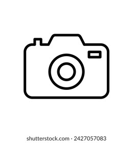 Camera icon vector. photo camera icon. camera photography icon.