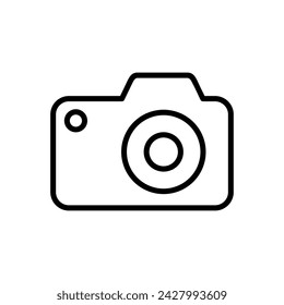 Camera icon vector. photo camera icon. camera photography icon.