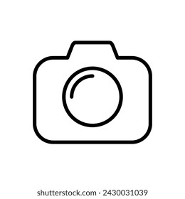 Camera icon vector. photo camera icon. camera photography icon.