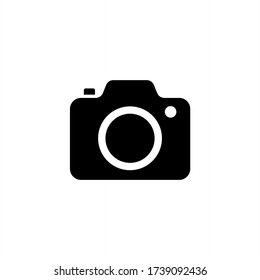 Camera icon vector. Photo and picture  icon symbol illustration