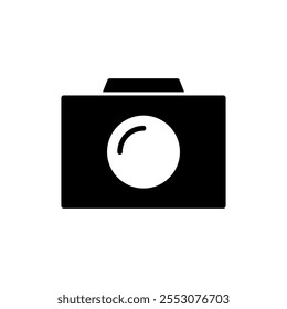 Camera icon vector. photo camera sign and symbol. photography icon.