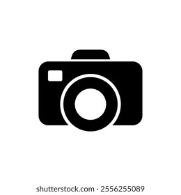 Camera icon vector. photo camera sign and symbol. photography icon.