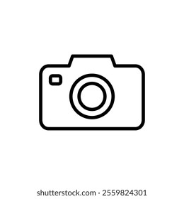 Camera icon vector. photo camera sign and symbol. photography icon.