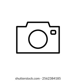 Camera icon vector. photo camera sign and symbol. photography icon.