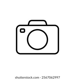 Camera icon vector. photo camera sign and symbol. photography icon.