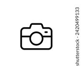 Camera icon vector. photo camera  symbol icon vector