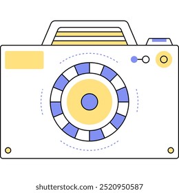 Camera icon vector photograph symbol on white
