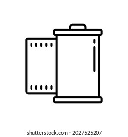 Camera icon vector. Photography illustration sign. Photo symbol or logo.