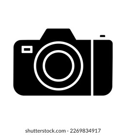 Camera icon vector. Photography illustration sign. Technique symbol or logo.