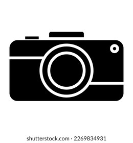 Camera icon vector. Photography illustration sign. Technique symbol or logo.