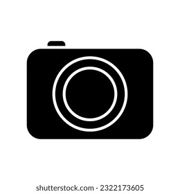Vector de icono de cámara. vector de icono de fotografía. símbolo de foto.