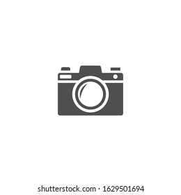 Camera Icon vector sign isolated for graphic and web design. Camera symbol template color editable on white background.