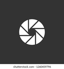 camera icon vector. camera sign on black background. camera icon for web and app