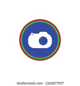Camera icon vector sign symbol